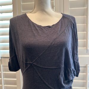 Dark Gray Asymmetrical Dress